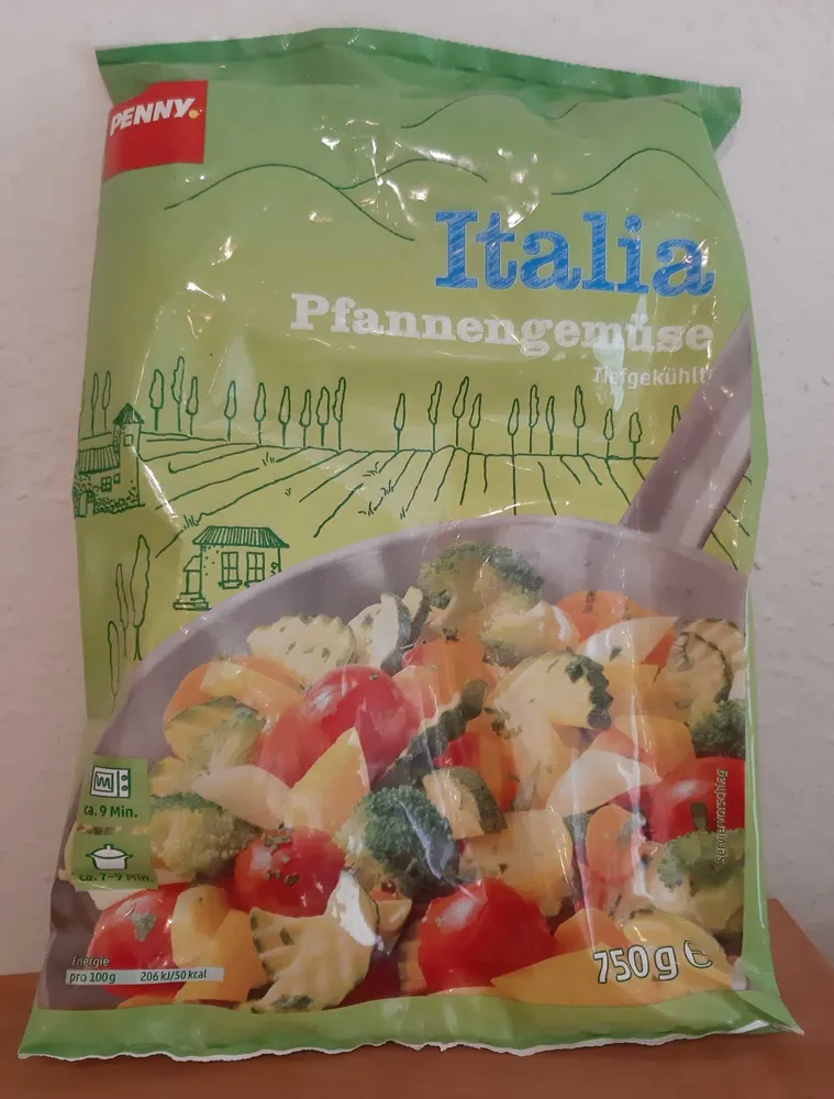 Italia Pfannengemüse tiefgekühlt