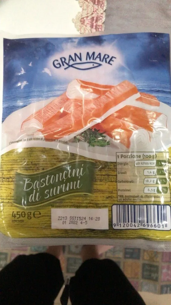 Bastoncini di surimi