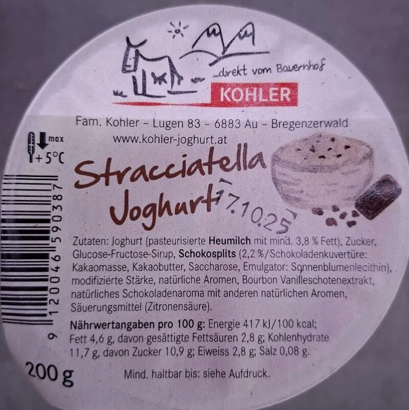 Stracciatella Joghurt