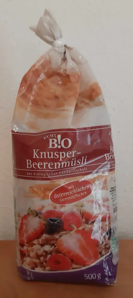 Knusper Beerenmüsli