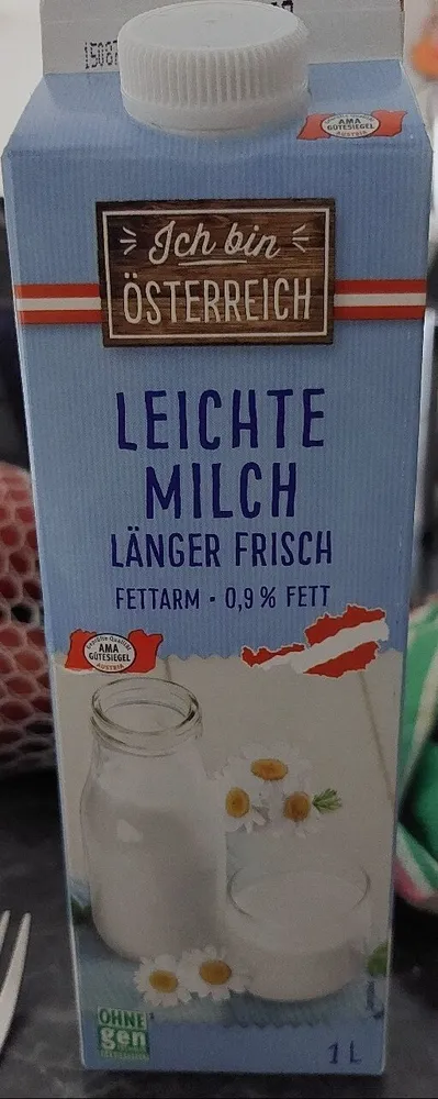 Leichte Milch