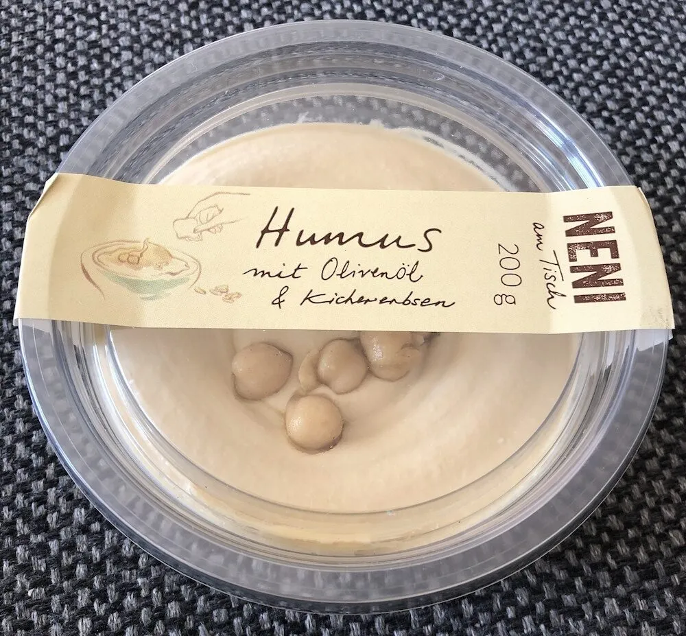 Hummus mit Olivenöl & Kichererbsen
