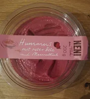 NENI am Tisch Hummus Rote Bete & Meerrettich 9120051670883 Kichererbsenaufstrich verfeinert mit Roter Bete und Meerrettich
