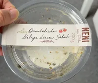 Orientalischer Beluga Linsen Salat
