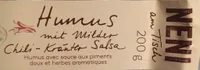 Humus (mit Chili-Kräuter Salsa)