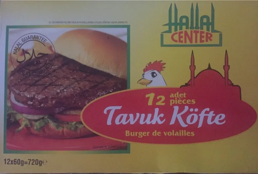 Burger de volailles