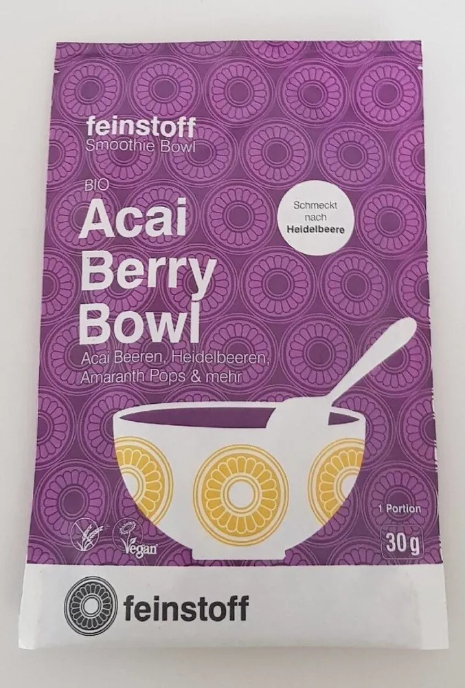 Acai berry bowl