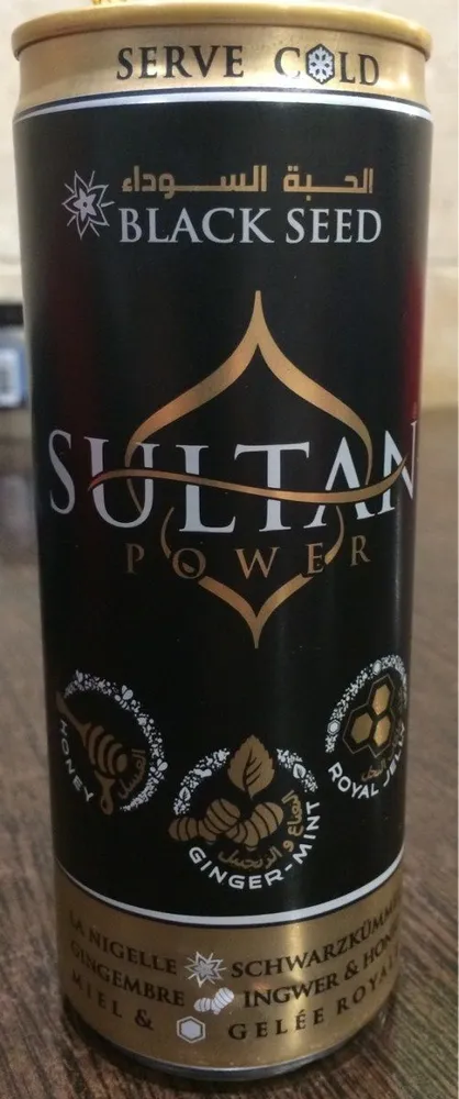 Sultan-black Seed Soda-250ml-austria