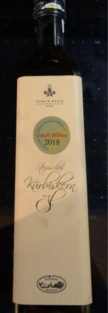 Steirisches Kürbiskernöl