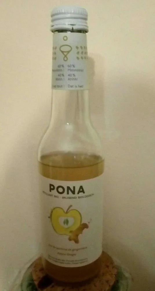 Jus de pomme et gingembre