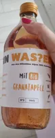 Acqua bio con melagrana