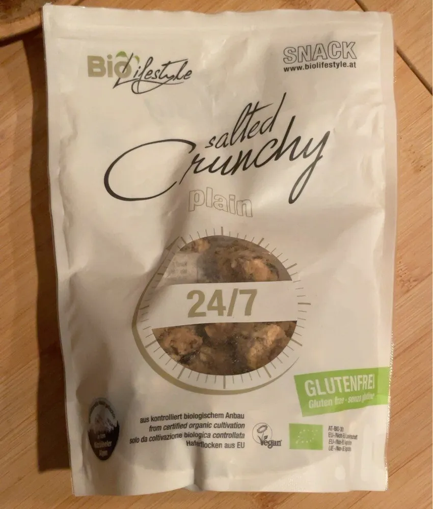 Salted crunchy