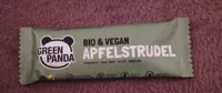 Apfelstrudel organic raw bar with apples