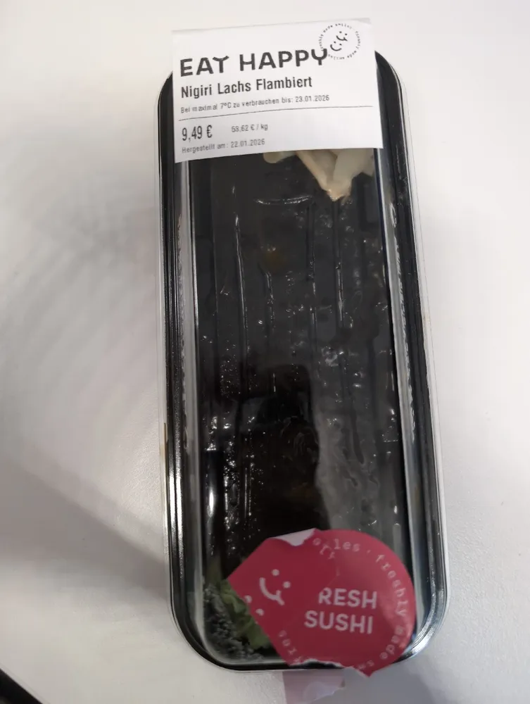Nigiri Lachs Flambiert