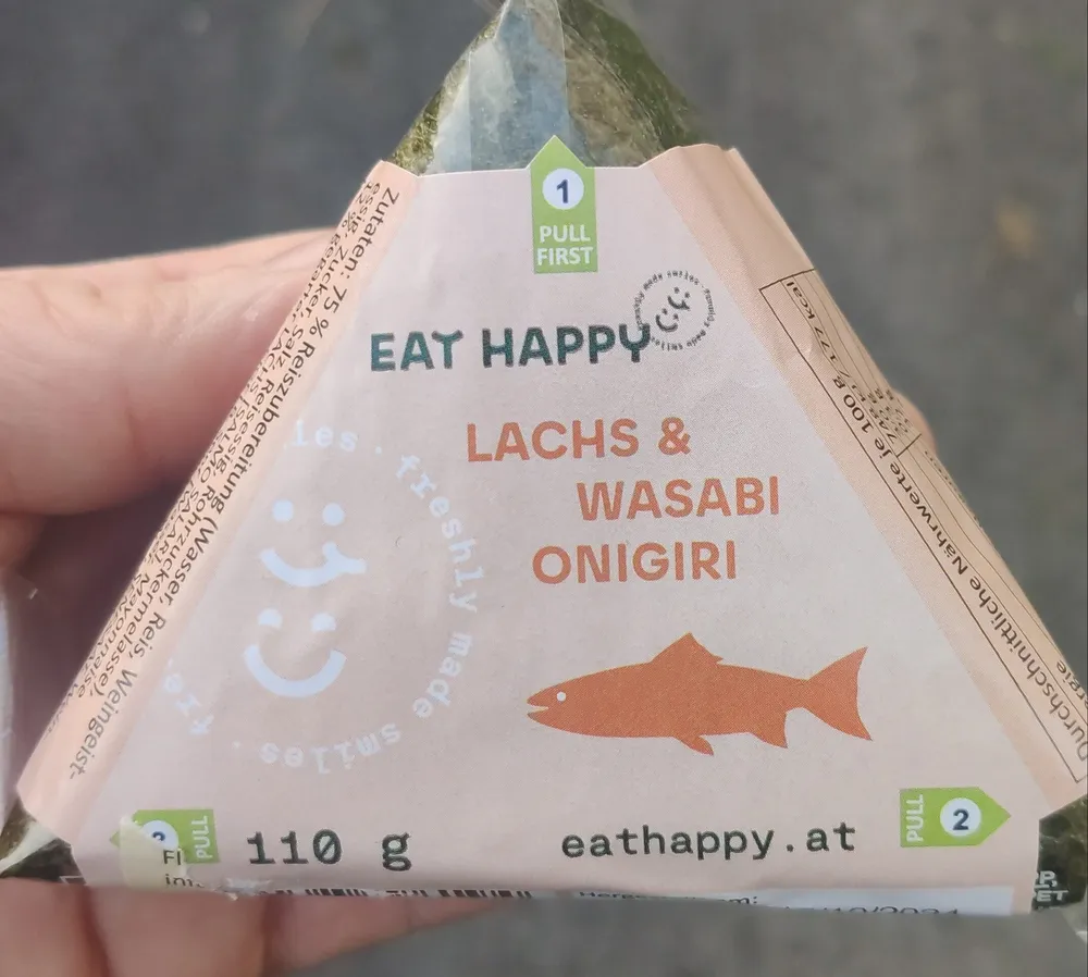 Lachs & Wasabi Onigiri