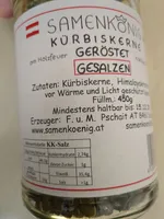 Kürbiskerne geröstet