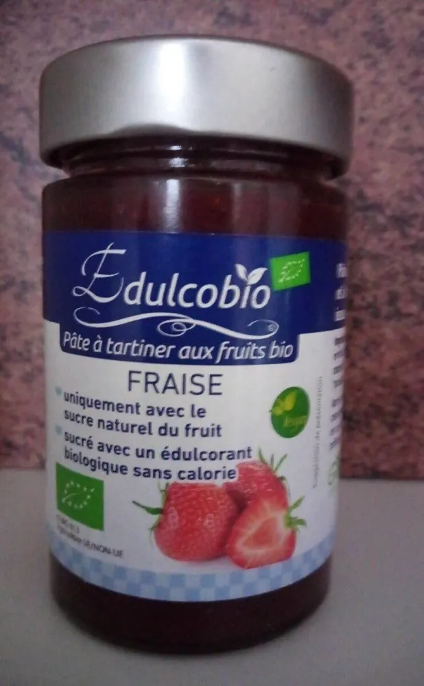 Pâte à tartiner aux fraises bio