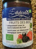 Edulcobio pâte à tartiner aux fruits bio