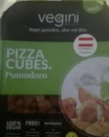 Vegini , Pizza Cubes Pomodoro
