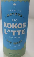 Bio vegan Kokos Latte Matcha Oat Drink