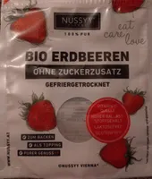 Bio Erdbeeren Gefriergetrocknet
