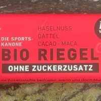 Bio Riegel -Haselnuss, Dattel, Cacao,Maca