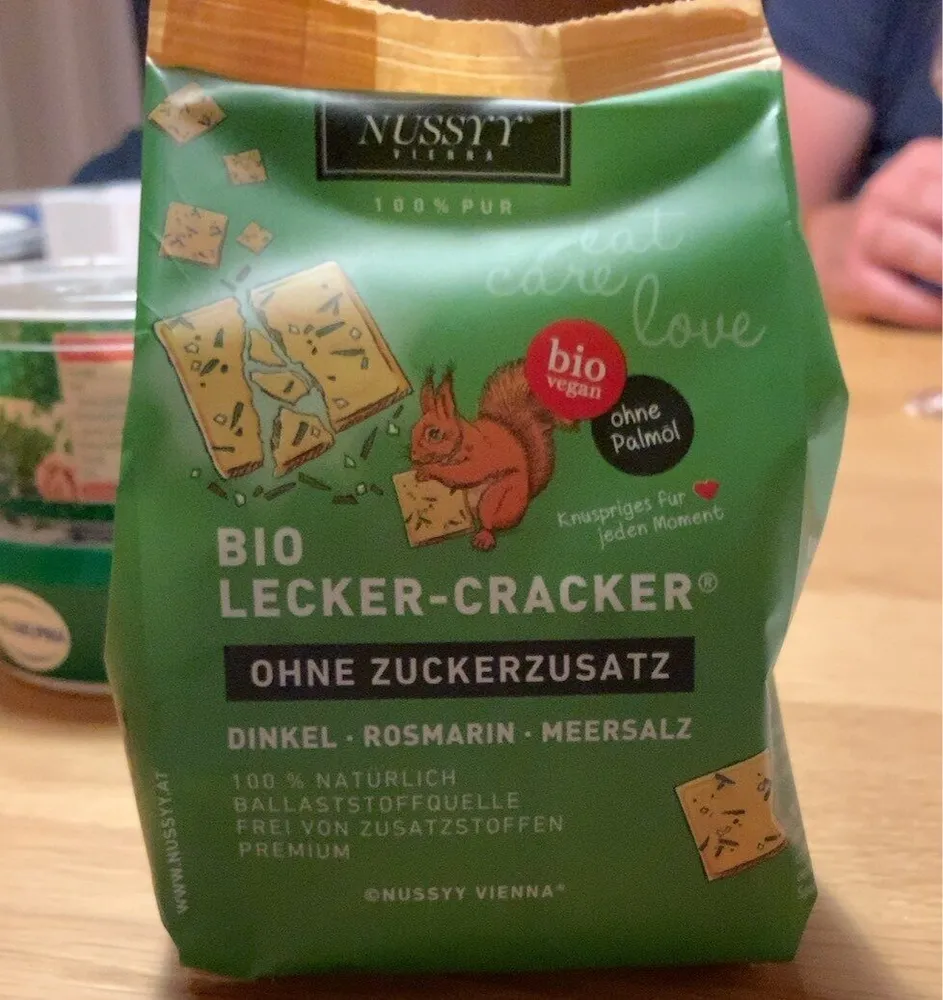 Bio lecker cracker