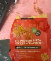 Bio protein crackers- pizza