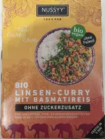 Bio Linsen-Curry mit Basmatireis