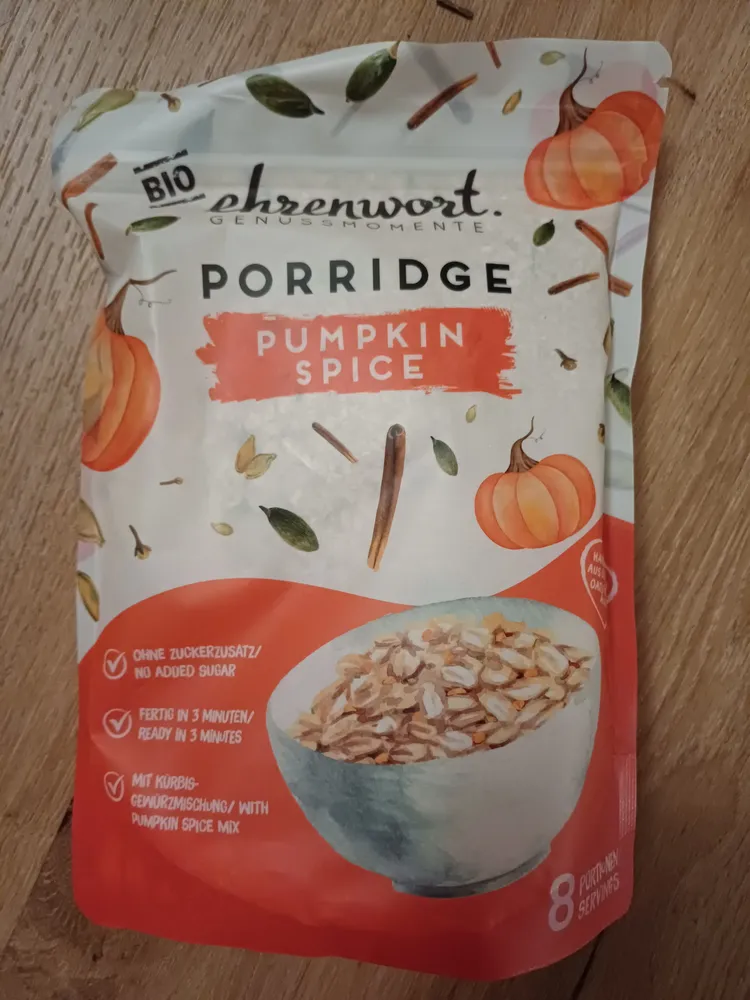 Porridge Pumkin Spice