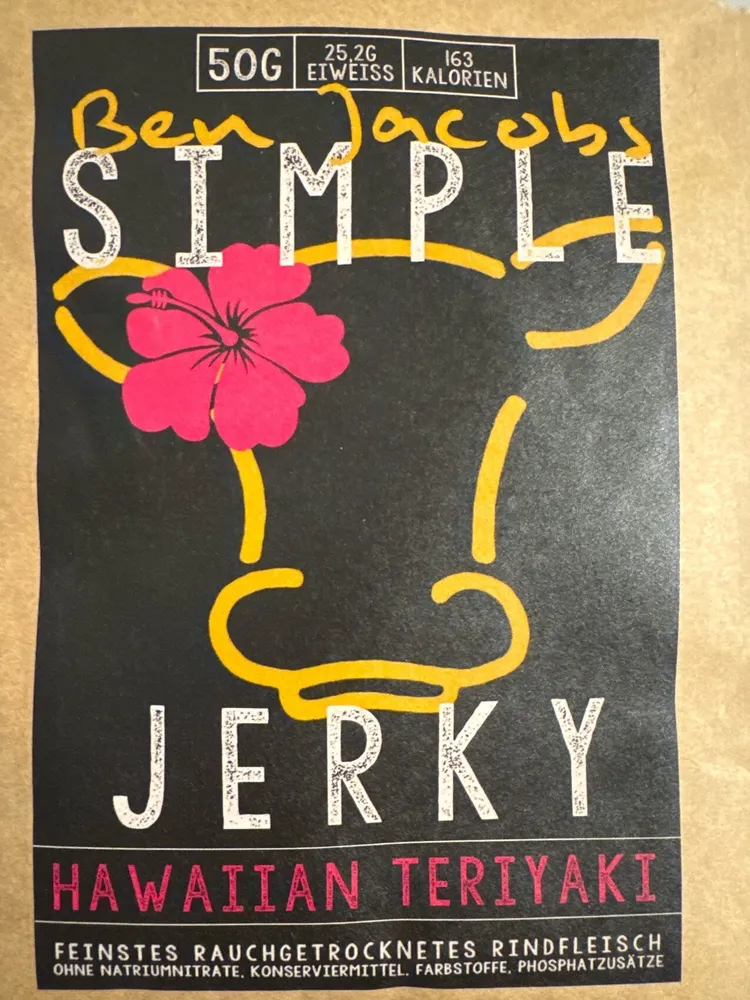 Simple Jerky Hawaiian Teriyaki
