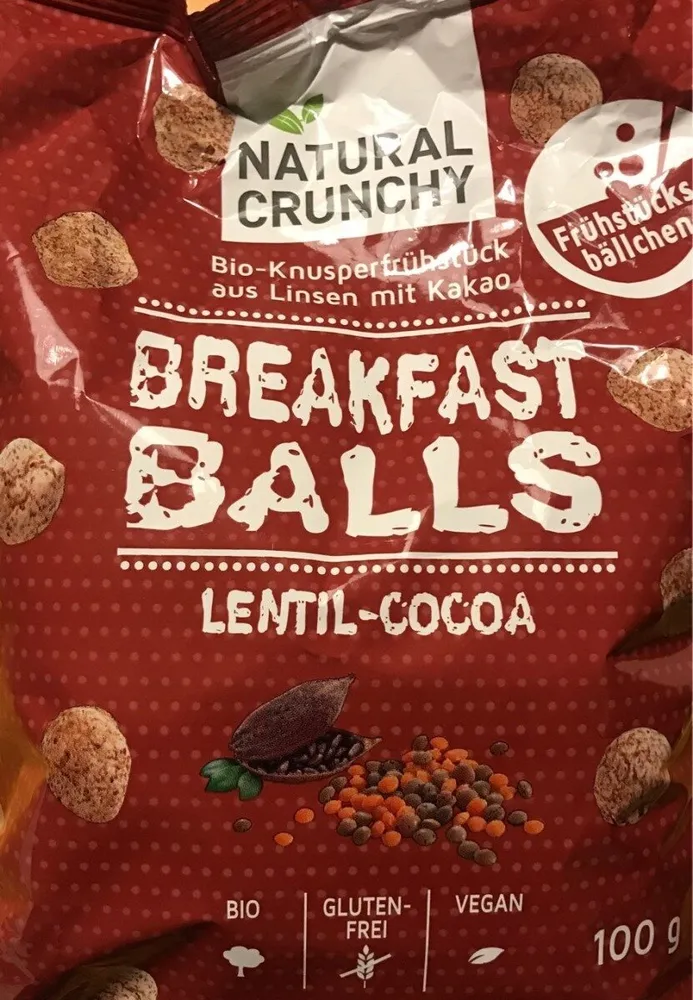Breakfast Balls (lentil-cocoa)