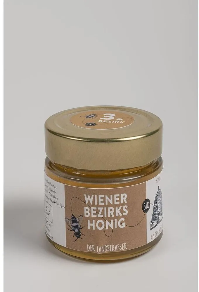 Blütenhonig Wien 3. Bezirk Der Landstrasser 220g von