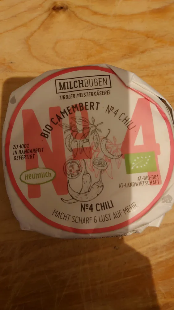 Bio Camembert N°4 Chili
