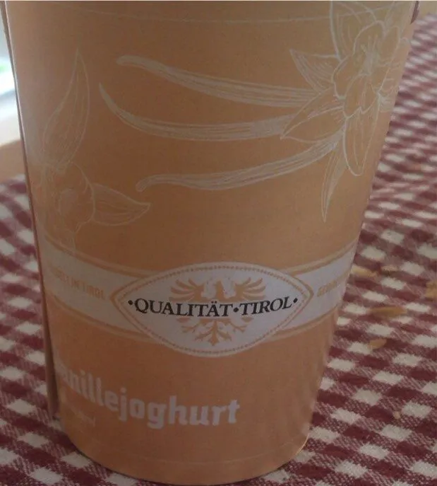 Yoghurt alla vaniglia