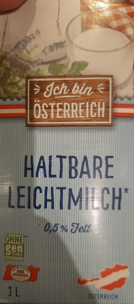Haltbare Leichtmilch