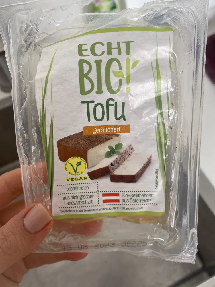 Tofu geräuchert