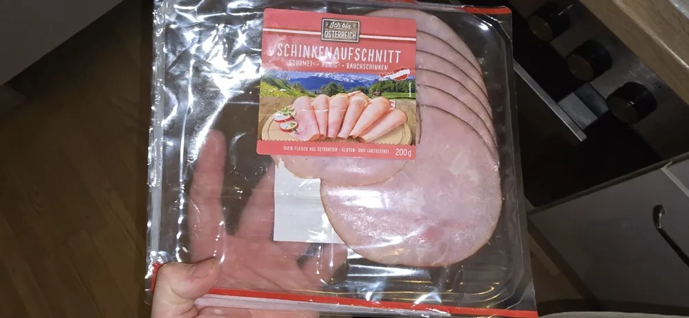 Schinkenaufschnitt