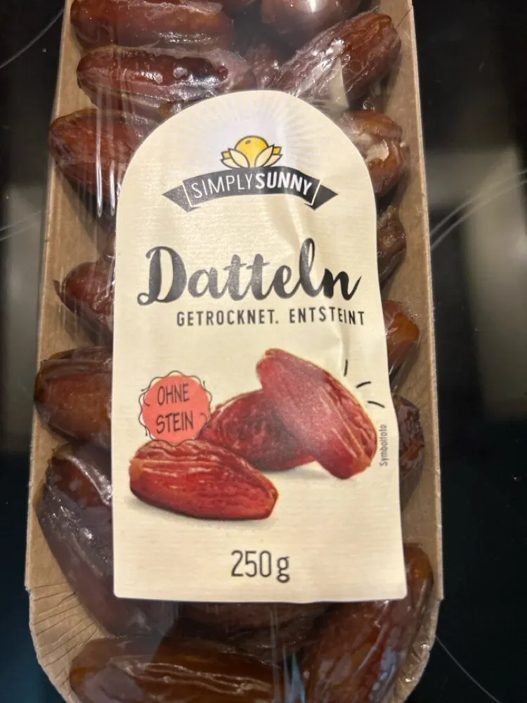 Datteln getrocknet und entsteint