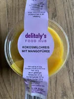 Chia-kokos mit  mangopüree