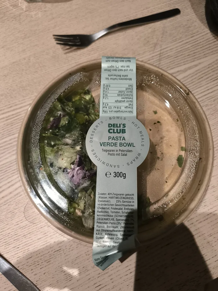 Pasta Verde Bowl