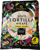Soft Tortilla Wraps Weizen