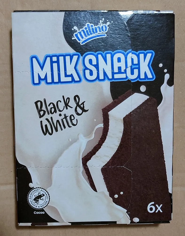 Milk-Snack Black & White 6er-Pack