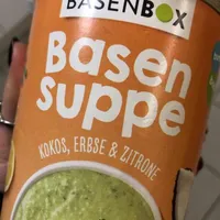 Basensuppe Kokos, Erbse, Zitrone
