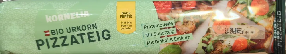 Bio urkorn Pizzateig