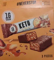 Barre chocolat  et cacahuètes