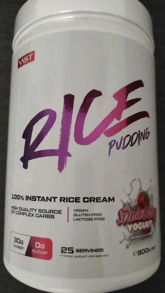 Rice Pudding Strawberry Yogurt