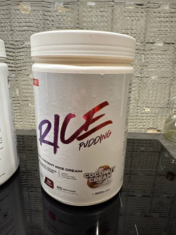 Rice Pudding Coconut Cream
