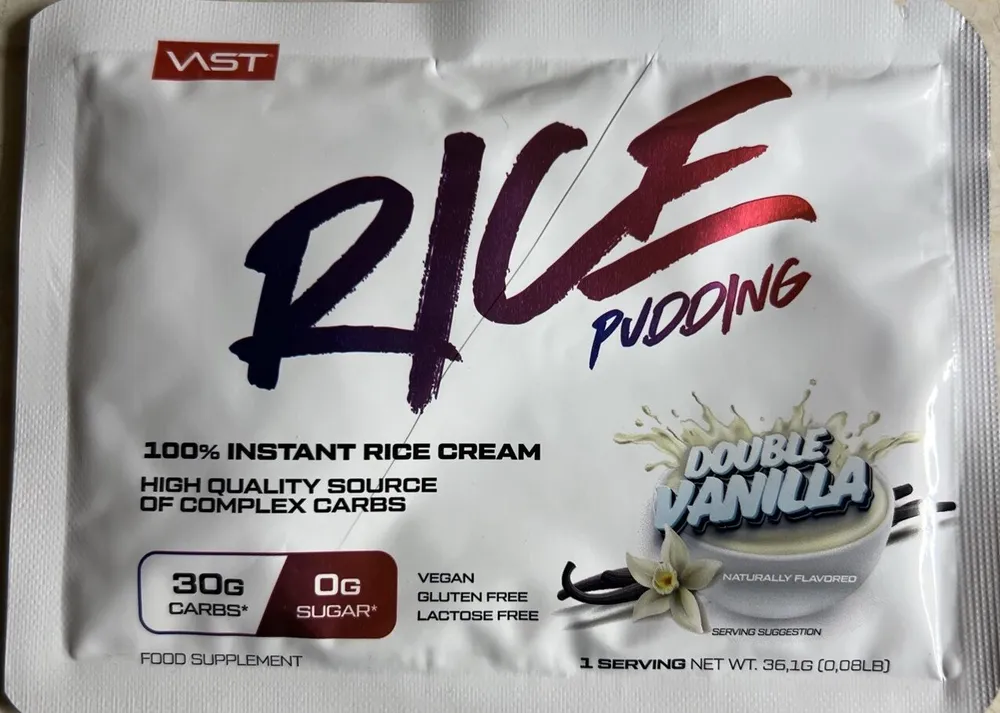 Rice Pudding Double Vanilla