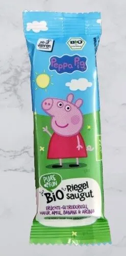 Bio-Riegel Saugut - Hafer, Apfel, Banane & Aronia